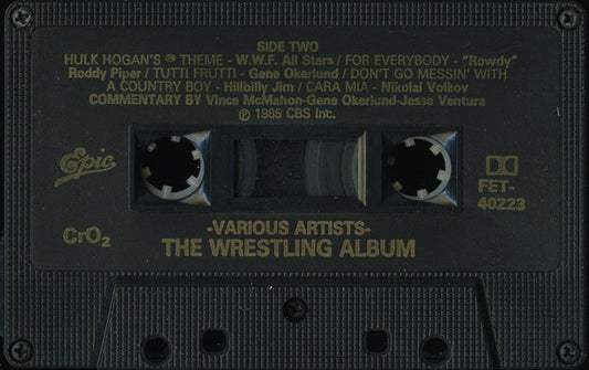 The Wrestling Album Cassette 1985