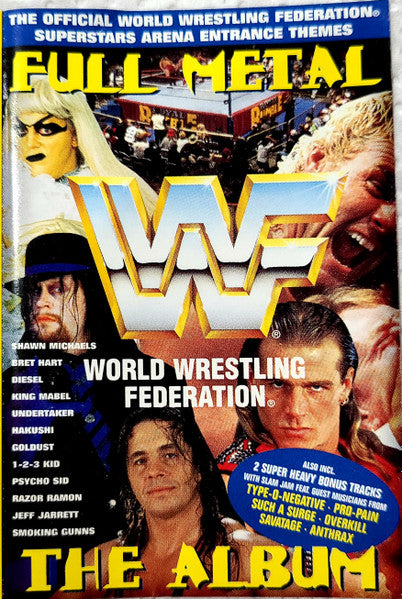 WWF Full Metal: The Album Cassette Music CDs PWcatalog