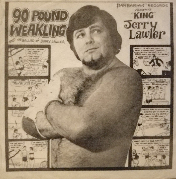 "King" Jerry Lawler 90 Pound Weakling 1977 Vinyl Music CDs PWcatalog