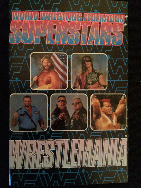 World Wrestling Federation Superstars – Wrestlemania Cassette Music CDs PWcatalog