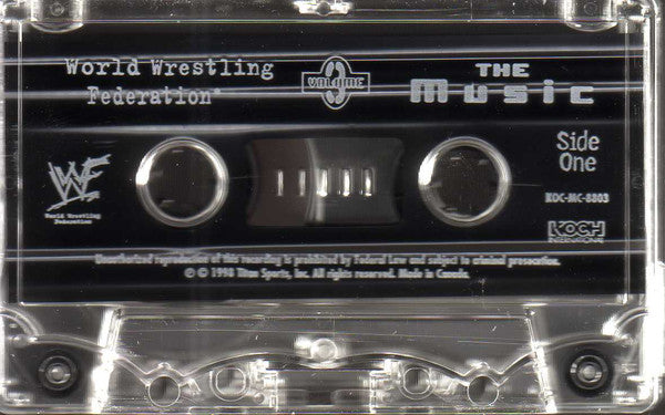 WWE The Music Vol. 3 Cassette 1998