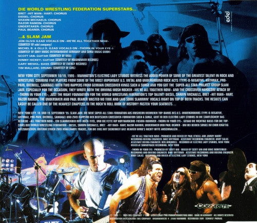 The WWF Superstars & Slam Jam – Full Metal The Single 1995 CD from Germany - image 2