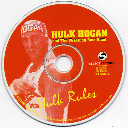 Hulk Hogan And The Wrestling Boot Band – Hulk Rules 1995 - image 2