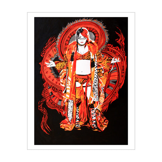 Asuka 11 x 14 Rob Schamberger Art Print Wall art PW Catalog
