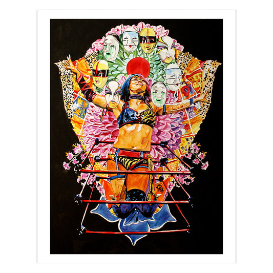 Asuka 11 x 14 Rob Schamberger Art Print Wall art PW Catalog