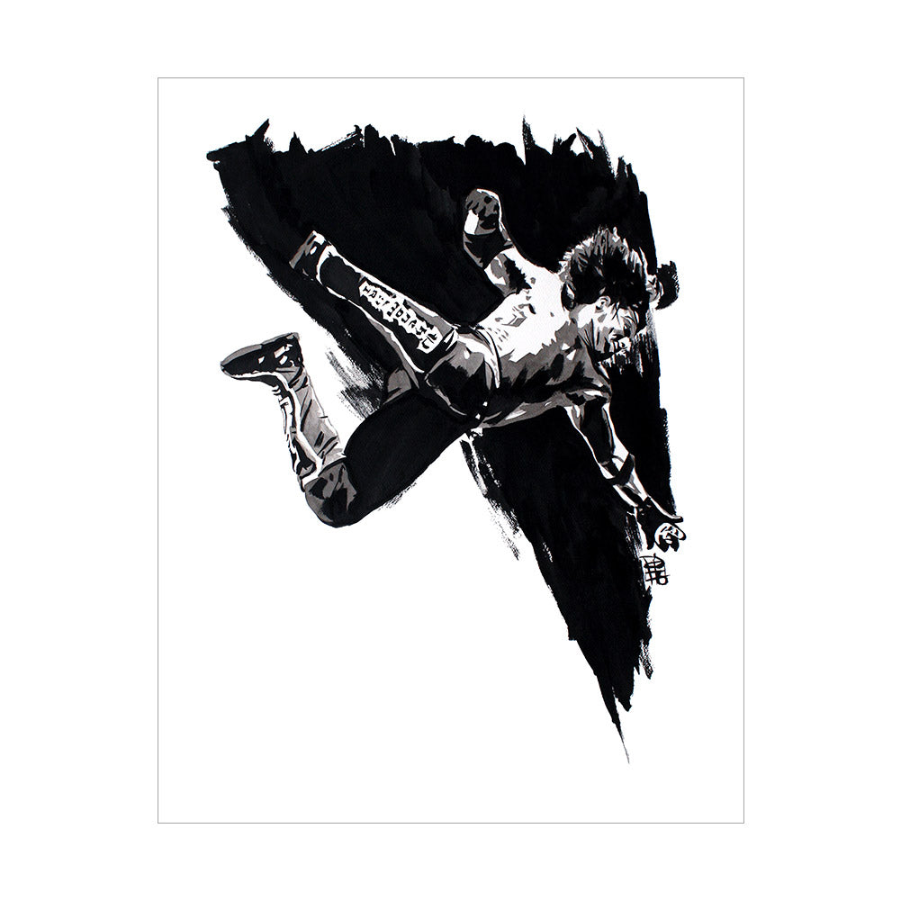 AJ Styles Rob Schamberger 11 x 14 Art Print