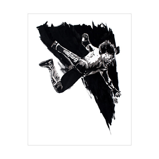 AJ Styles Rob Schamberger 11 x 14 Art Print Wall art PW Catalog