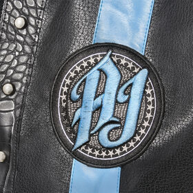 AJ Styles "P1" Black/Carolina Blue Authentic Vest