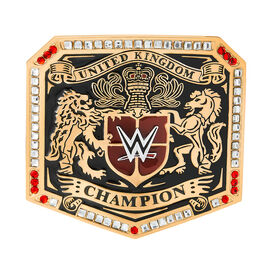 WWE United Kingdom Championship Belt Buckle