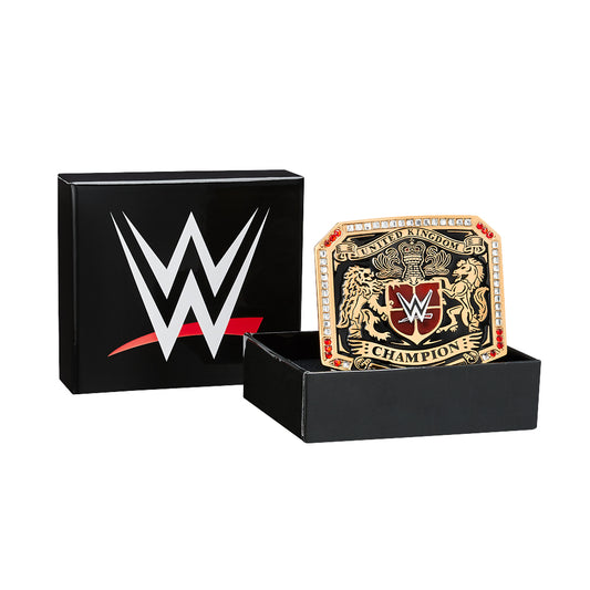 WWE United Kingdom Championship Belt Buckle PW Catalog