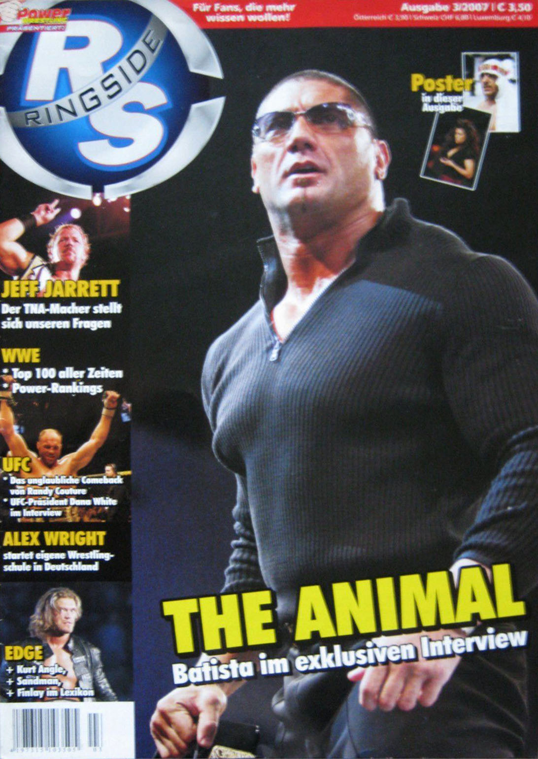 Ringside by Power Wrestling March 2007 Magazine PWcatalog