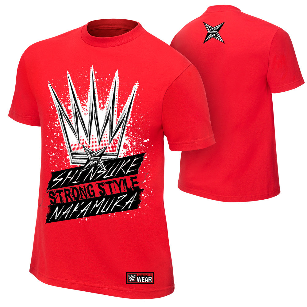 Shinsuke Nakamura "King of Strong Style" Authentic T-Shirt T-Shirt PW Catalog
