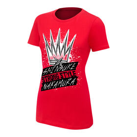 Shinsuke Nakamura "King of Strong Style" Women's Authentic T-Shirt