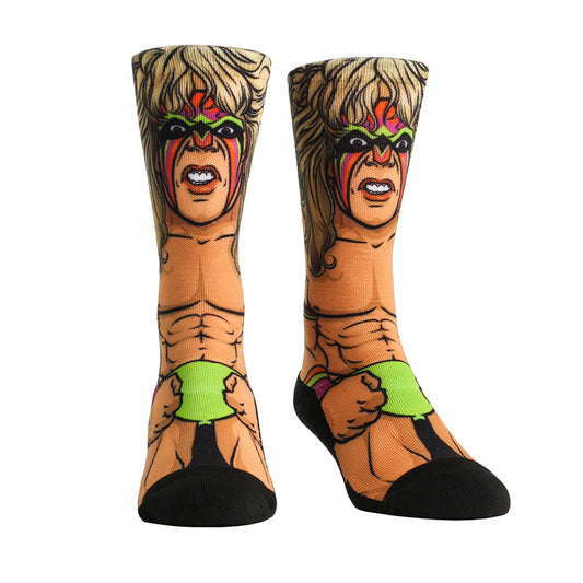 Ultimate Warrior Rock 'Em Socks Socks PW Catalog