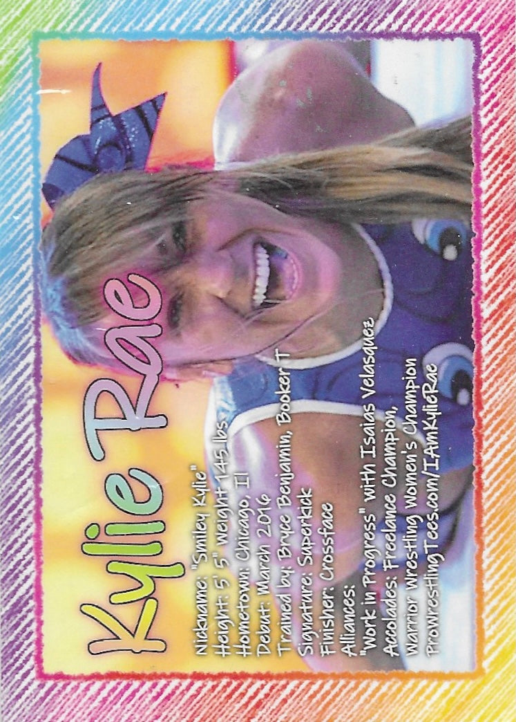 Kylie RAE trading card PW Catalog