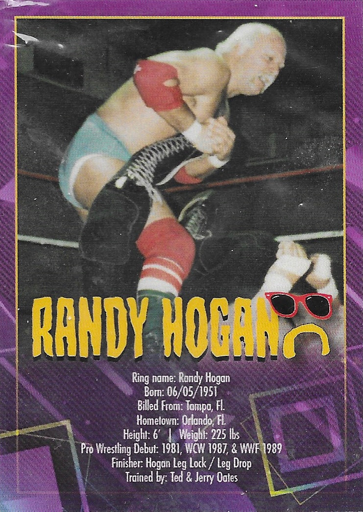 Randy Hogan trading card PW Catalog