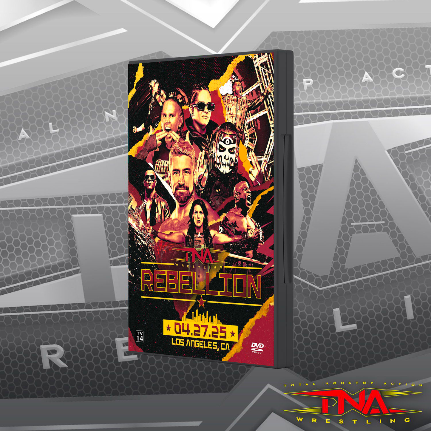 Rebellion 2025 PPV DVD PPV DVD PW Catalog
