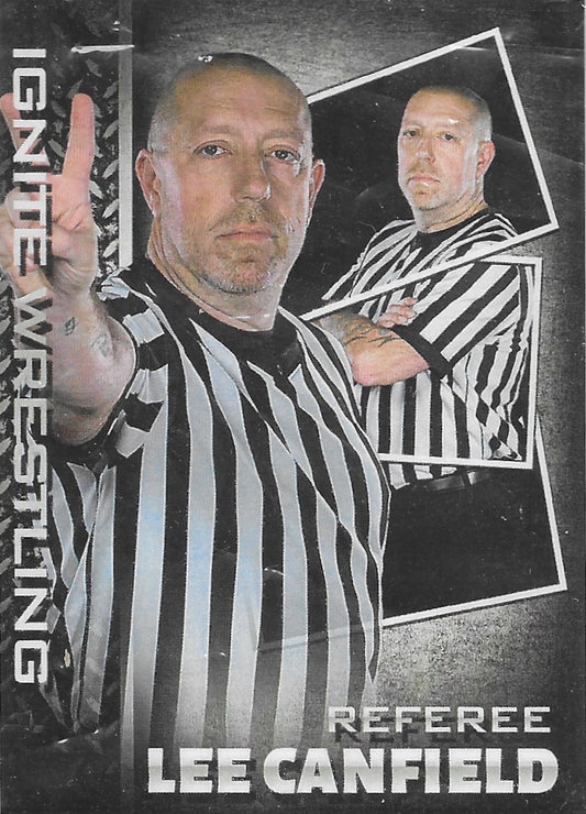 Referee LEE Canfield trading card PW Catalog