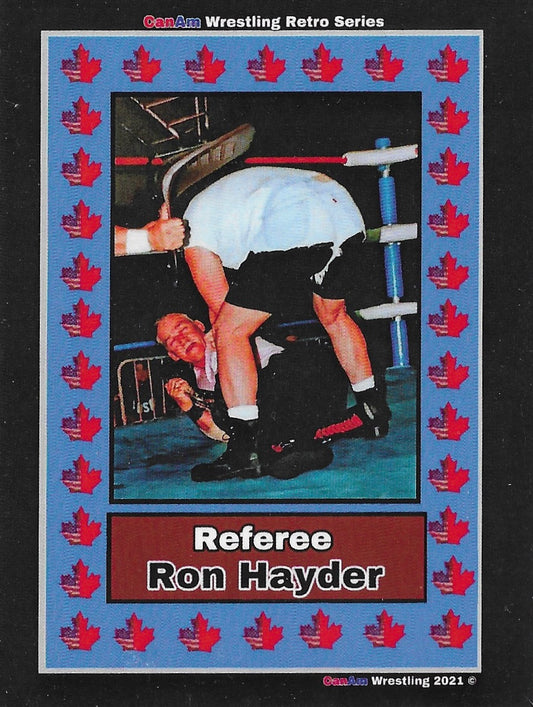 Referee RON Hayder