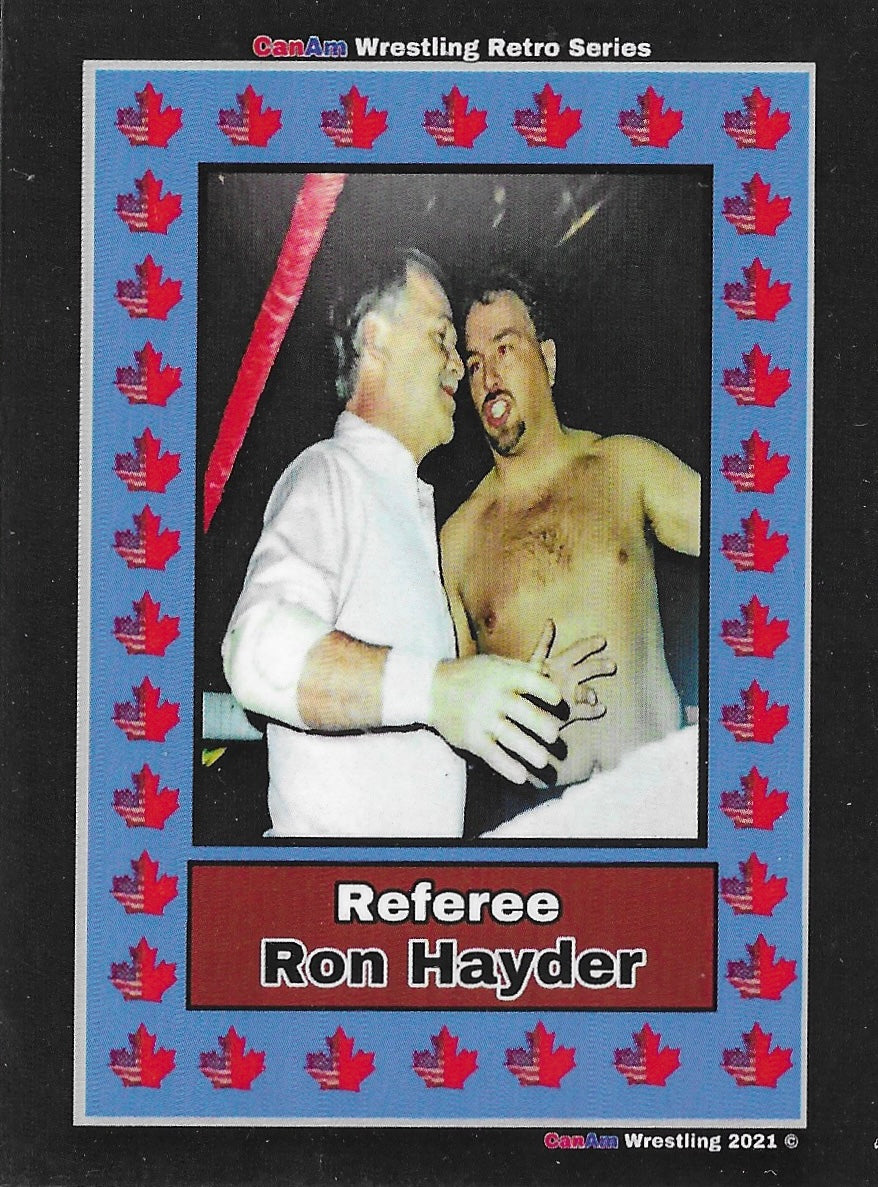 Referee RON Hayder