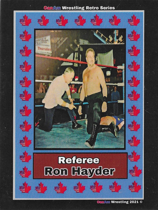 Referee RON Hayder