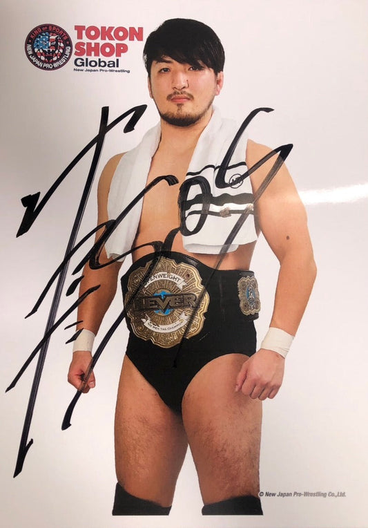 Autographed Ren Narita Portrait 2023 04 TSG NEVER Belt Other Goods PW Catalog