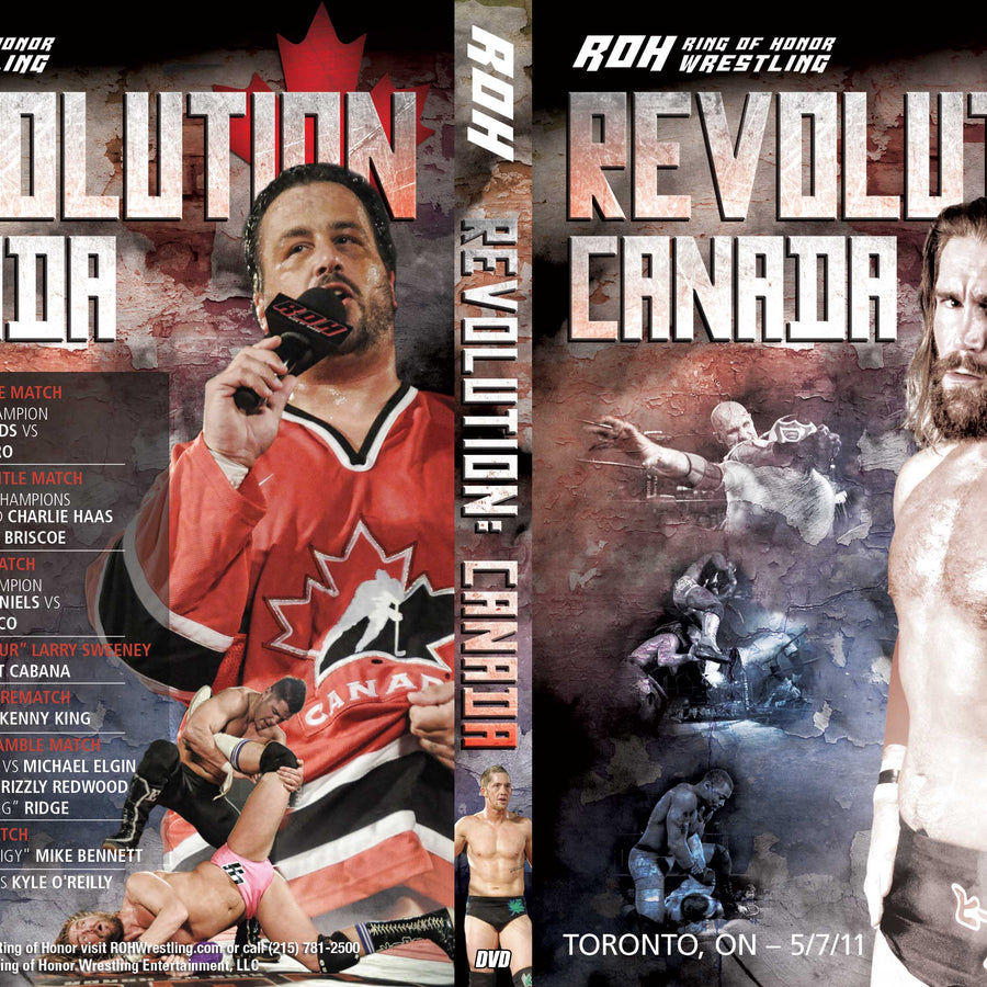 ROH Revolution: Canada- Toronto, ON 05/07/11(DVD)