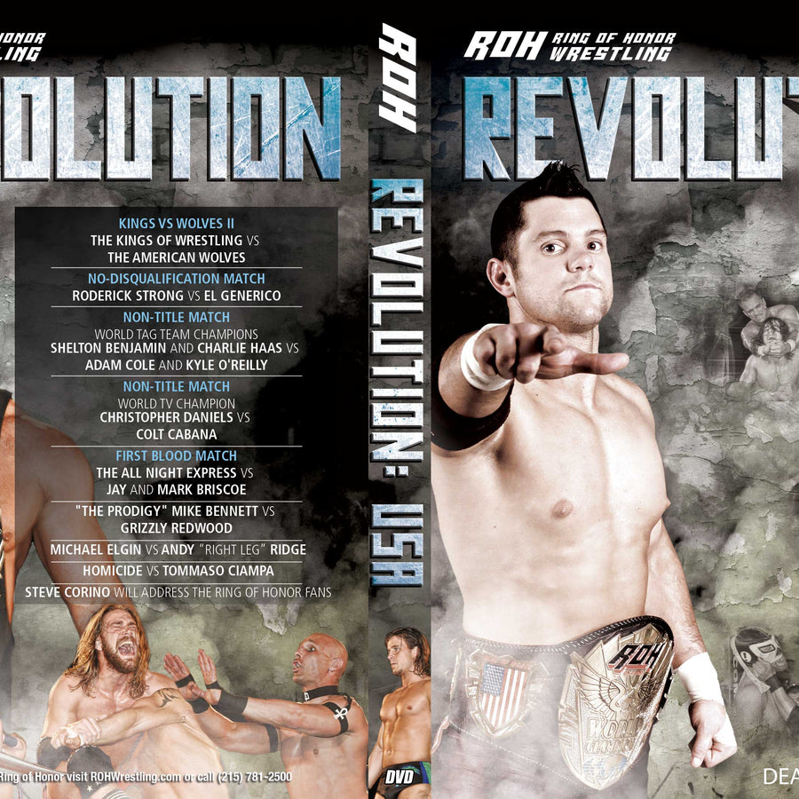 ROH Revolution: USA- Dearborn, MI 05/06/11(DVD)