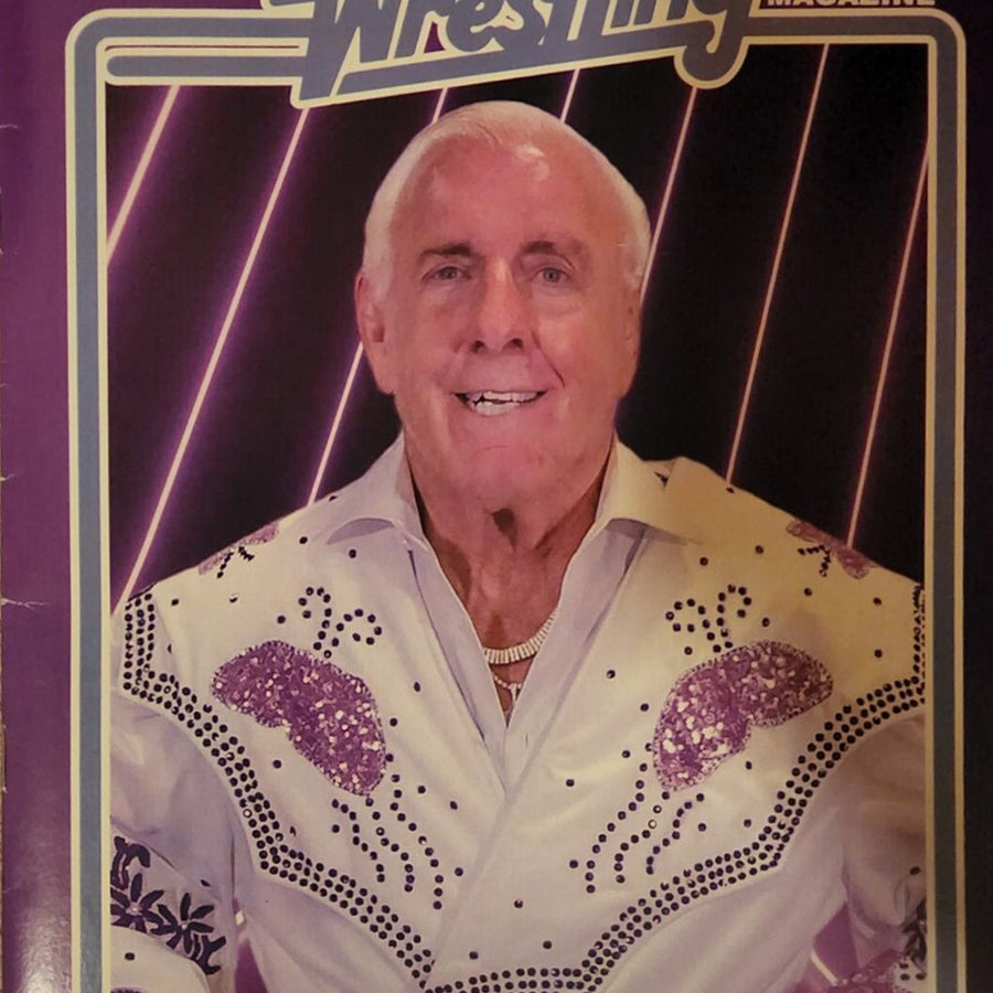 Ric Flair's last match magazine Magazine PWcatalog