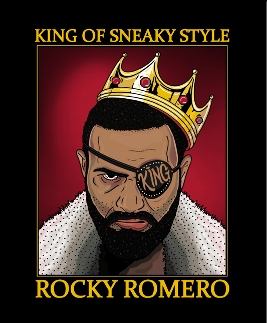 Rocky Romero King of Sneaky Style T-shirt T-Shirt PW Catalog