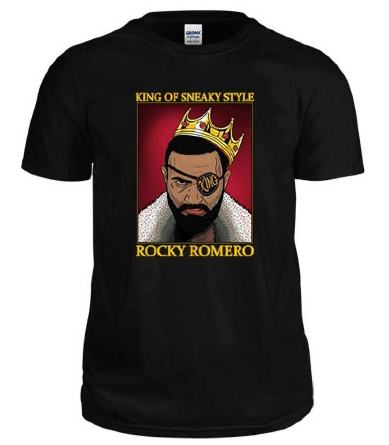 Rocky Romero King of Sneaky Style T-shirt T-Shirt PW Catalog
