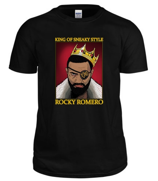 Rocky Romero King of Sneaky Style T-shirt T-Shirt PW Catalog