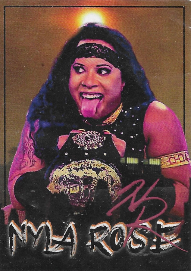 Nyla Rose trading card PW Catalog