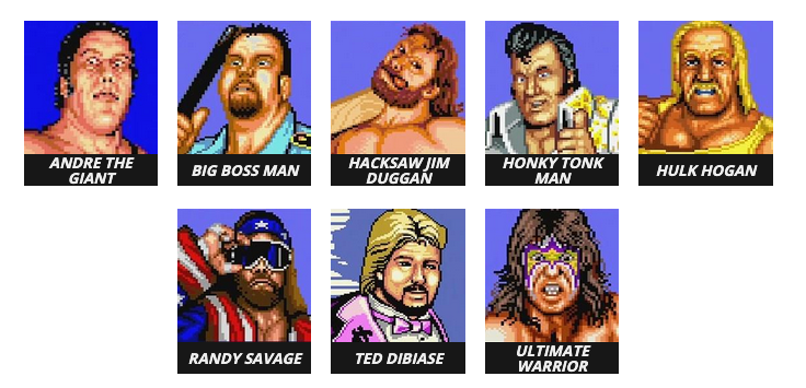 WWF Superstars [Arcade] PWcatalog