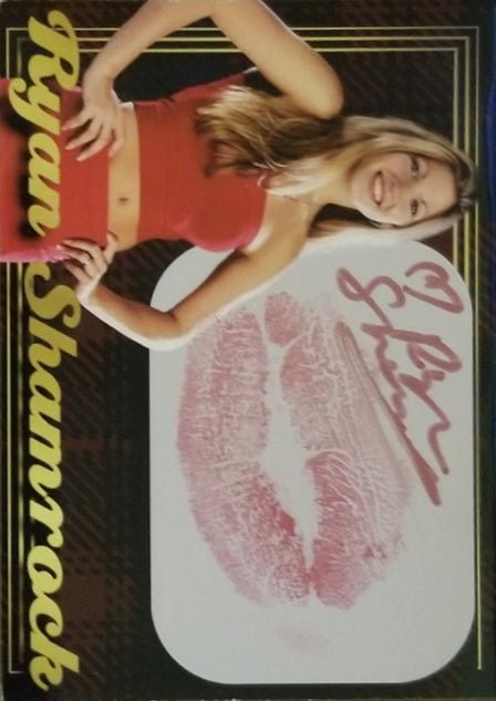 Ryan Shamrock trading card PW Catalog