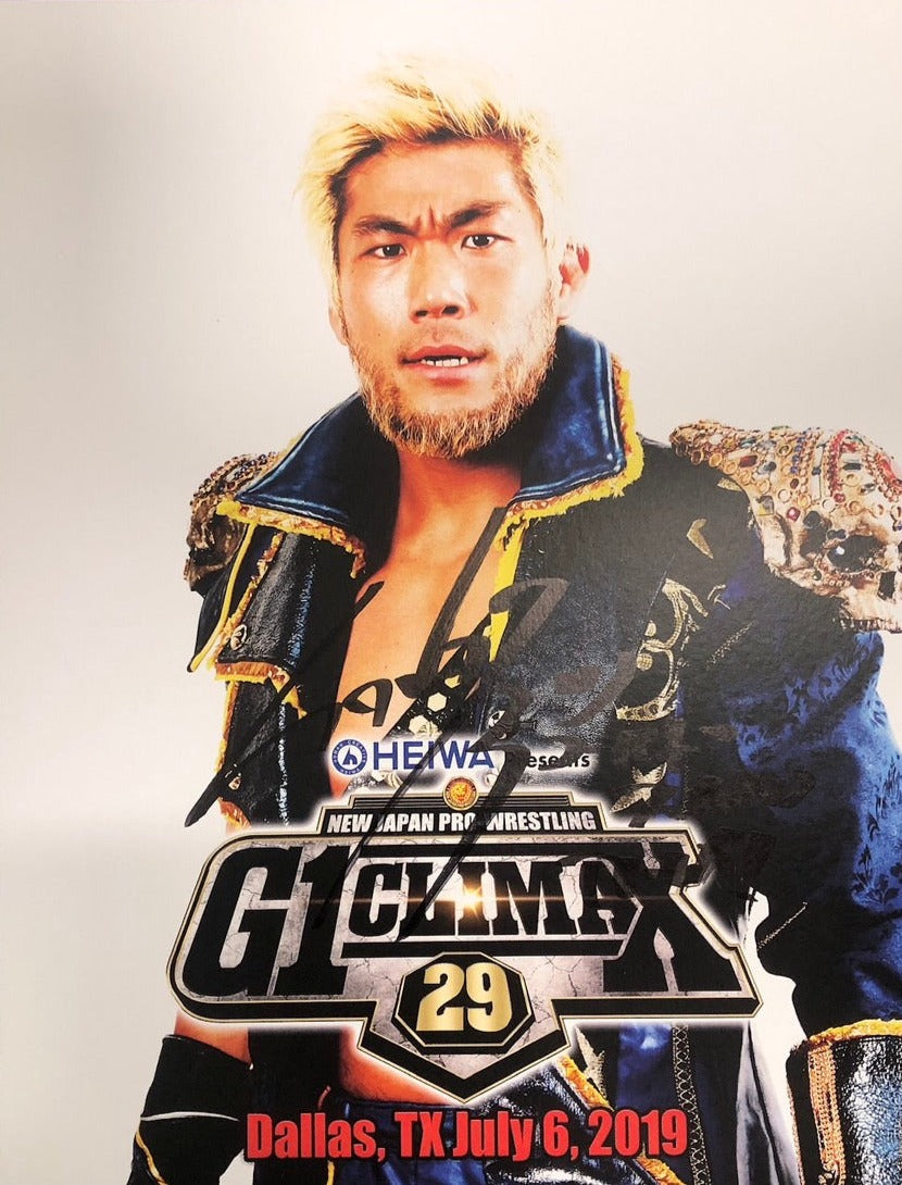 Autographed SANADA Portrait 2019 07 (G1 Climax 29) Other Goods PW Catalog