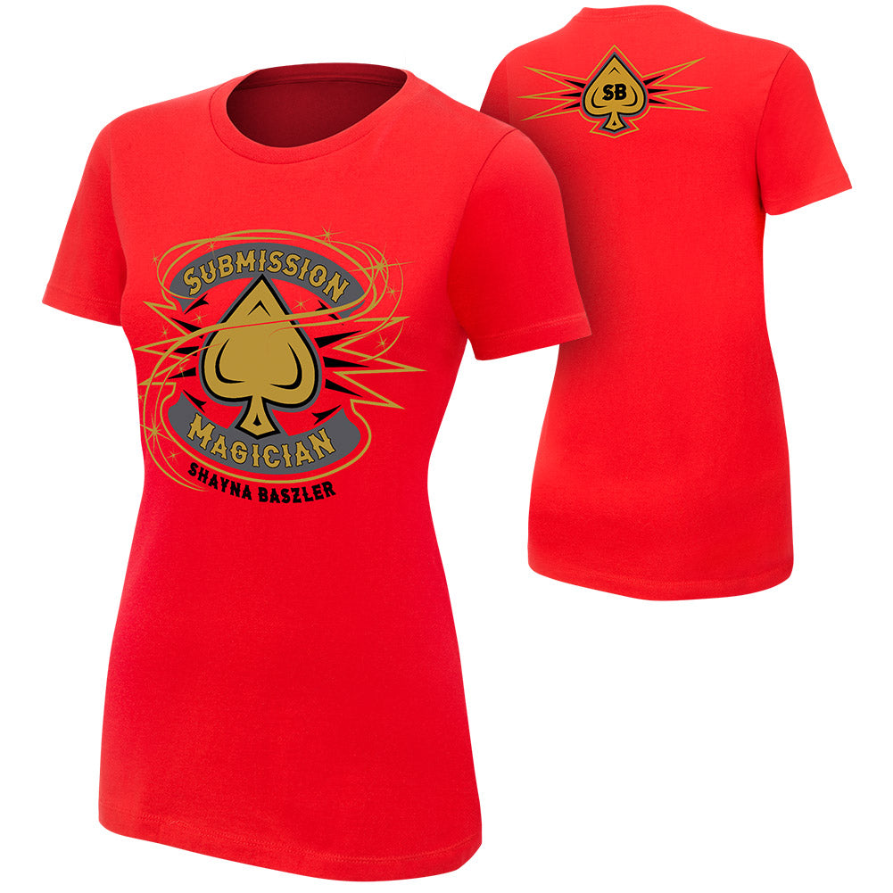 Shayna Baszler "Submission Magician" Women's Authentic T-Shirt T-Shirt PW Catalog