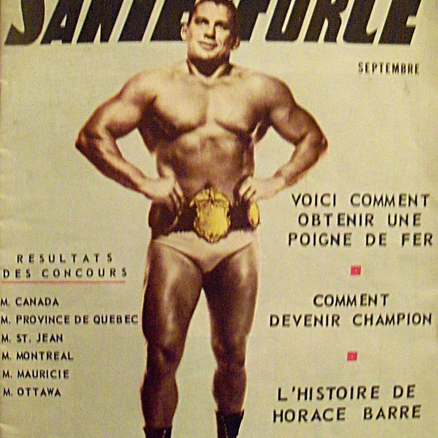 Santé et Force Vol. 12 No. 9 September 1957 Édouard Carpentier