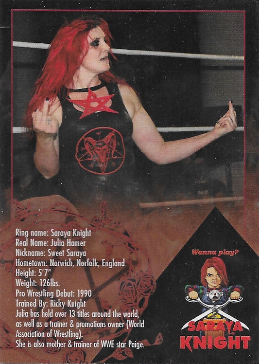 Saraya Knight trading card PW Catalog