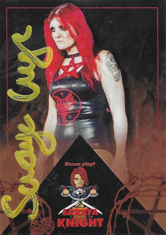 Saraya Knight trading card PW Catalog