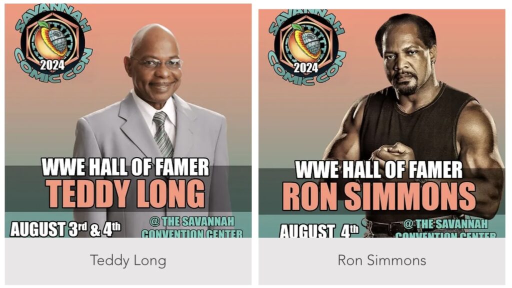 Teddy Long trading card PW Catalog