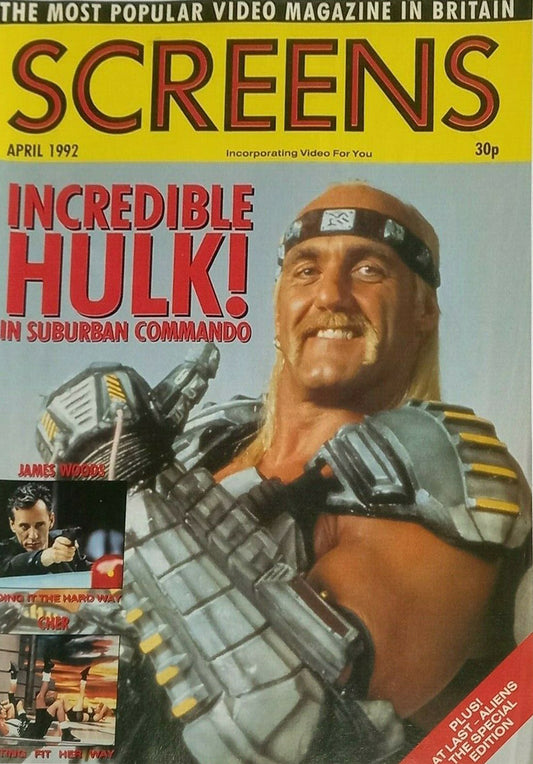 Screen Magazine April 1992 Magazine PWcatalog