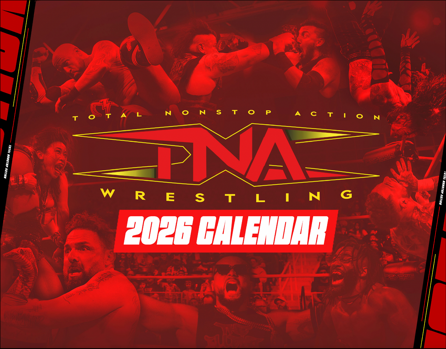 2026 TNA Action Shot Calendar Calendar PW Catalog