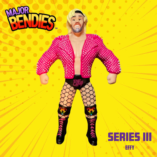 Major Wrestling Figure Podcast Major Bendies Series 3 Effy Action & Toy Figures PWcatalog