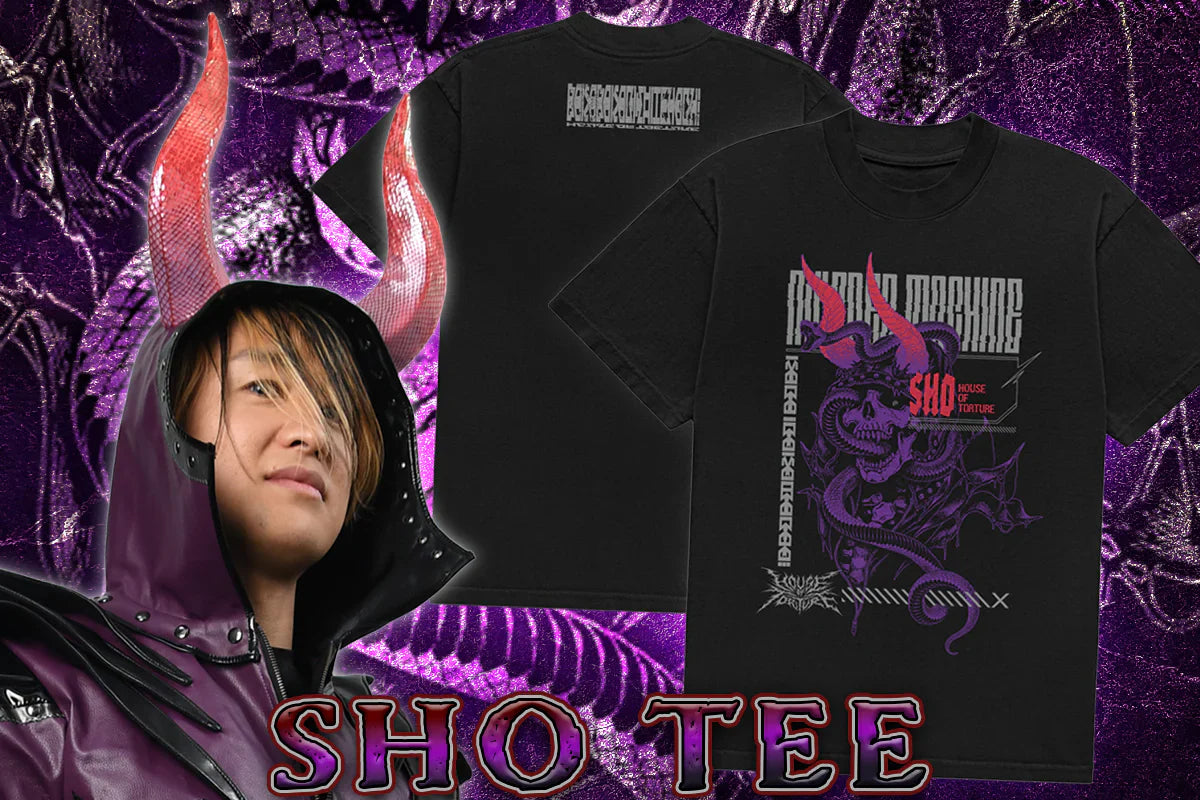 SHO - Devil Horn Skull T-shirt T-Shirt PW Catalog