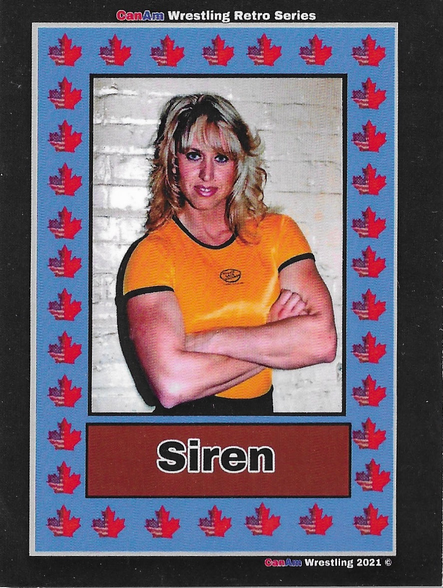 Siren trading card PW Catalog