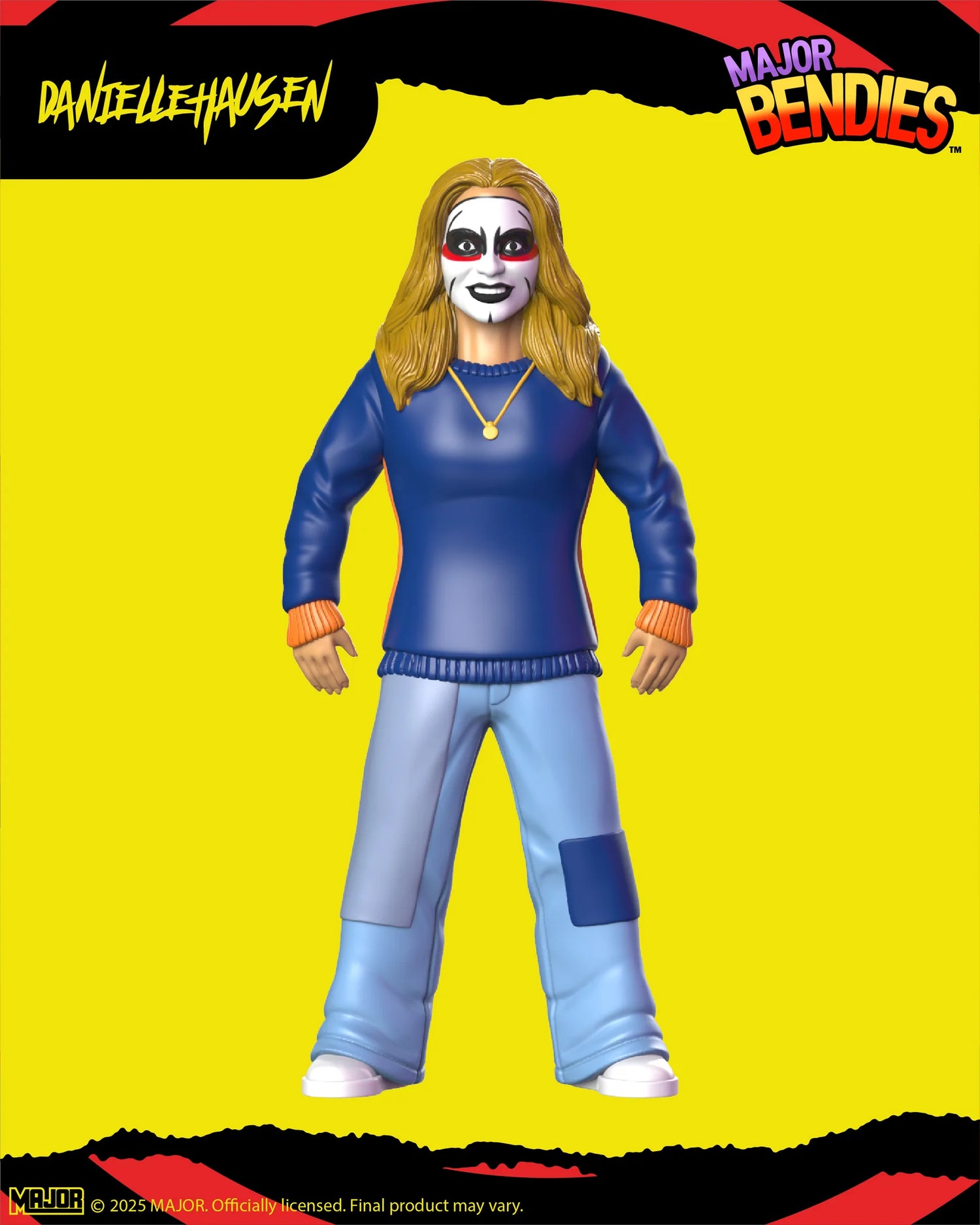 Major Wrestling Figure Podcast Major Bendies Daniellehausen (Topanga, Danielle Fishel) Action & Toy Figures PWcatalog