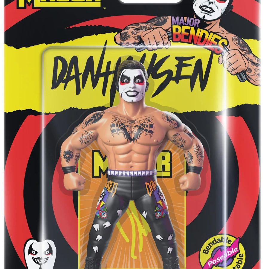Major Wrestling Figure Podcast Major Bendies Danhausen Action & Toy Figures PWcatalog