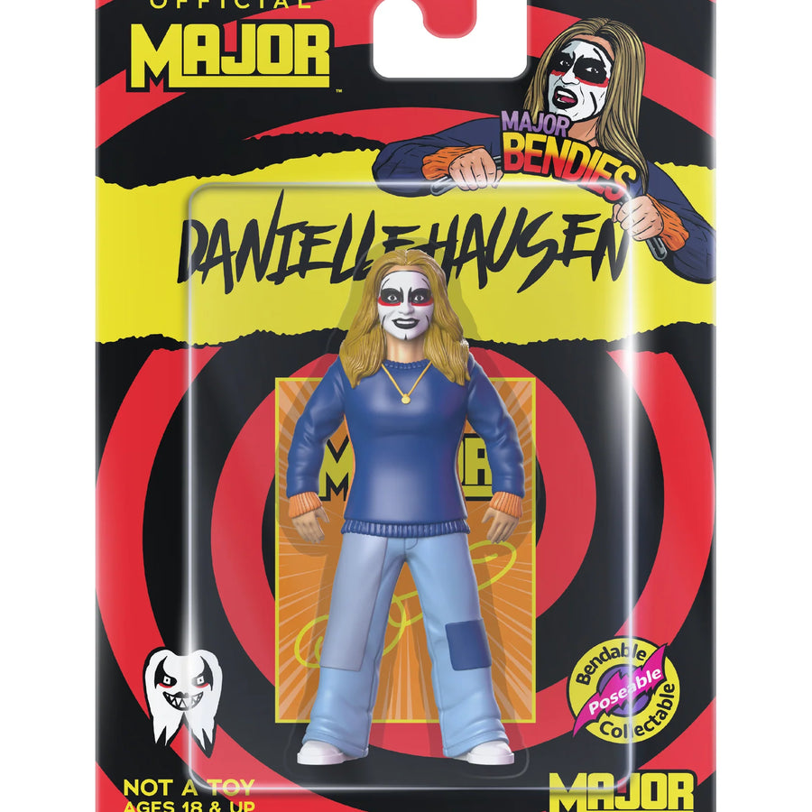 Major Wrestling Figure Podcast Major Bendies Daniellehausen (Topanga, Danielle Fishel) Action & Toy Figures PWcatalog