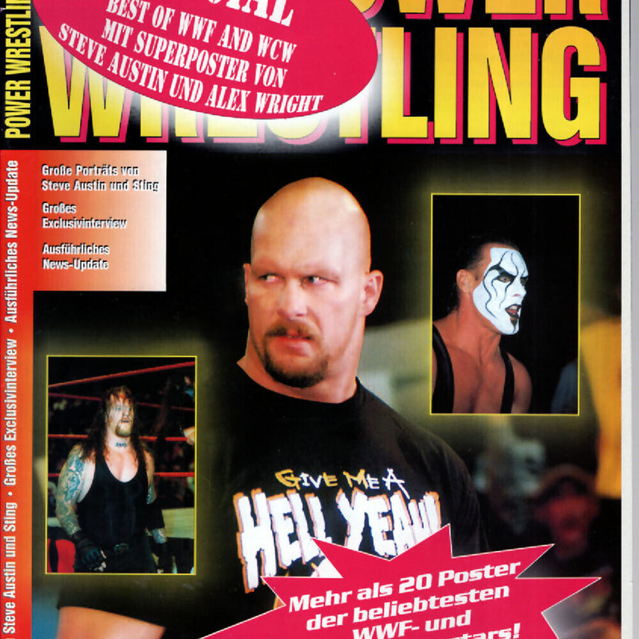 Power Wrestling Special #3 Best of WWF and WCW Magazine PWcatalog